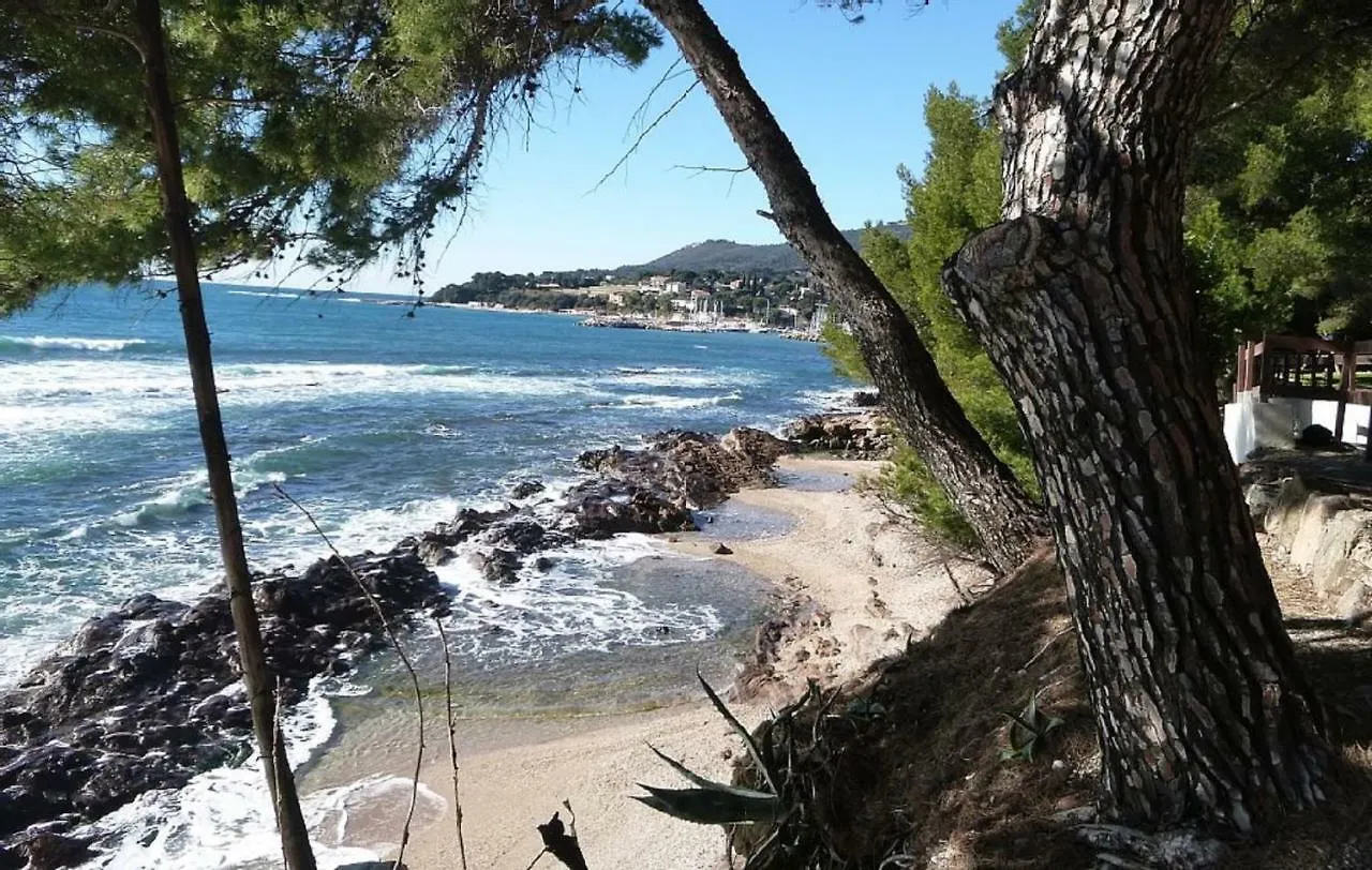 **** Beau T2 de 40 m2, jardin de 70m2, au calme, à 50 mètres de la plage Le Pradet